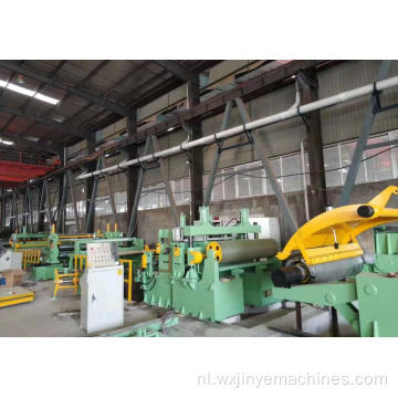 Slitting Rewinding Steel Coil Gebruikt Slitting Line Machine